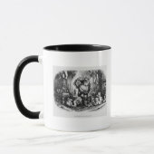 サンタクロース1872年の来ること マグカップ (左)