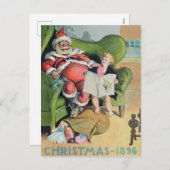 サンタクロース1896 シーズンポストカード (正面/裏面)
