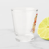 サンタクロース1 ショットグラス (左)