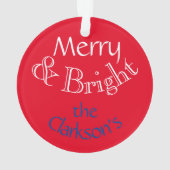 サンタクロース – いけなまたは素敵なクリスマスオーナメント オーナメント (裏面)