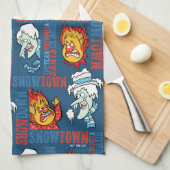 サンタクロース™のない1年 キッチンタオル (四つ折り)