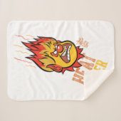 サンタクロース™の熱気取り除かれた年 シェルパブランケット (正面(横))