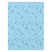 サンタクロース™の雪隠しパターンのない年 テーブルクロス (正面)