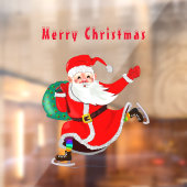 サンタクロース – みんなのためのギフト – Merry Christmas ウィンドウサイン (シート2)