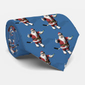 サンタクロース・アイスホッケー選手 ネクタイ (ロール)
