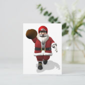 サンタクロース・アメリカンフットボール選手 シーズンポストカード (スタンド正面)