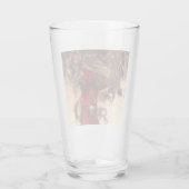 サンタクロース・アーサー・ラッカム タンブラーグラス (裏面)