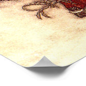 サンタクロース・アーサー・ラッカム ポスター (角)