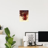 サンタクロース・アーサー・ラッカム ポスター (ホームオフィス)