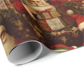 サンタクロース エレガンス ラッピングペーパー (ロールコーナー)