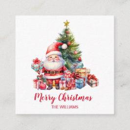 サンタクロース エンクロージャーカード