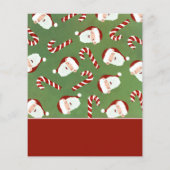 サンタクロース・エンターテイナー広告ズ・サンタキャンディ チラシ (裏面)