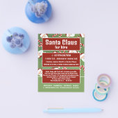 サンタクロース・エンターテイナー広告ズ・サンタキャンディ チラシ (シングル)