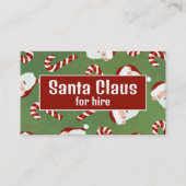 サンタクロース・エンターテイナー、サンタキャンディ 名刺 (正面)
