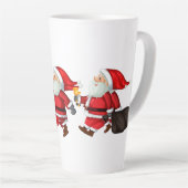 サンタクロース カフェラテマグ (右アングル)