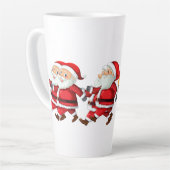 サンタクロース カフェラテマグ (左アングル)
