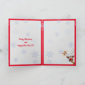 サンタクロース カード (内部)