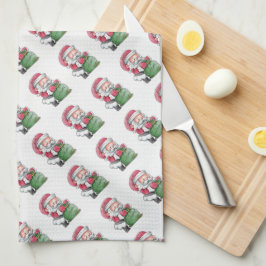 サンタクロース キッチンタオル