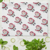 サンタクロース キッチンタオル (折り畳み)