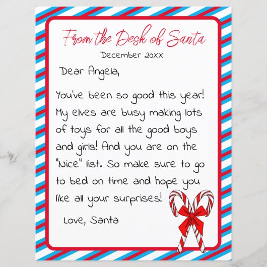 サンタクロース・キッド・クリスマスからの手紙 (正面)