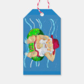 サンタクロース ギフトタグ (正面)