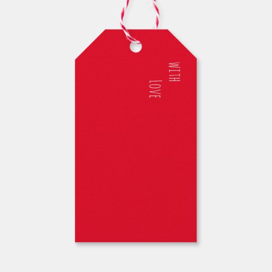 サンタクロース ギフトタグ (裏面)