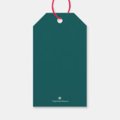 サンタクロース ギフトタグ (裏面)