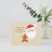 サンタクロース&ギンガーブレッドボーイ シーズンポストカード (スタンド正面)