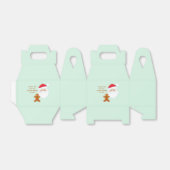 サンタクロース&ギンガーブレッドボーイ フェイバーボックス (折り畳みなし)