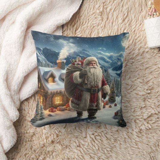 サンタクロース クッション (ブランケット)