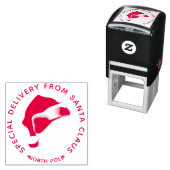 サンタクロース・クリスマスからの特別配達 セルフインキングスタンプ (インサイチュ)