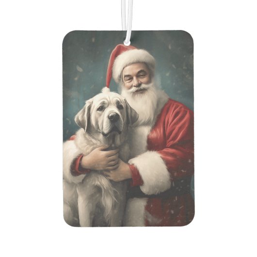 サンタクロース・クリスマスとアナトリアの羊飼い カーエアーフレッシュナー (裏面)