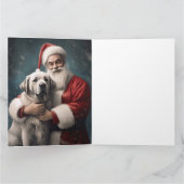 サンタクロース・クリスマスとアナトリアの羊飼い カード (内部)