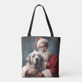 サンタクロース・クリスマスとアナトリアの羊飼い トートバッグ (裏面)