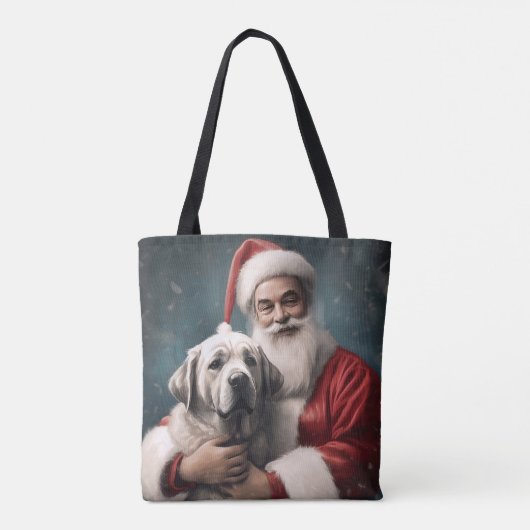 サンタクロース・クリスマスとアナトリアの羊飼い トートバッグ (裏面)