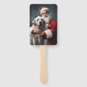 サンタクロース・クリスマスとアナトリアの羊飼い ハンドファン (裏面)