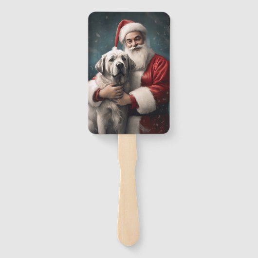 サンタクロース・クリスマスとアナトリアの羊飼い ハンドファン (裏面)