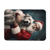 サンタクロース・クリスマスとアナトリアの羊飼い マグネット (横)