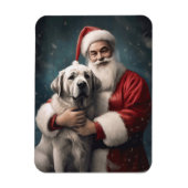 サンタクロース・クリスマスとアナトリアの羊飼い マグネット (縦)