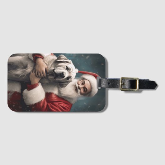サンタクロース・クリスマスとアナトリアの羊飼い ラゲッジタグ (正面横)
