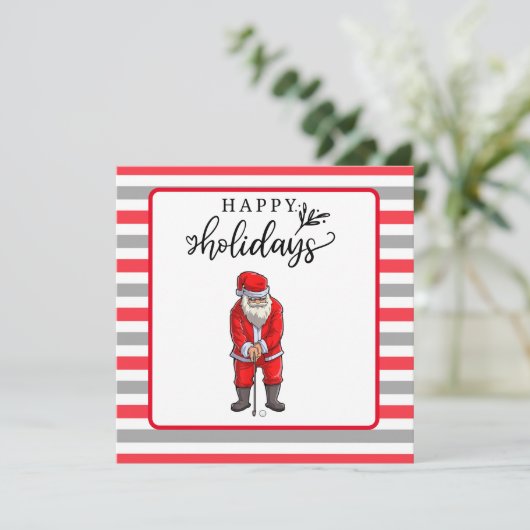 サンタクロース・クリスマスとゴルフハッピーホリデー (スタンド正面)