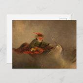 サンタクロース、クリスマスイブby William H. Beard ポストカード (正面/裏面)