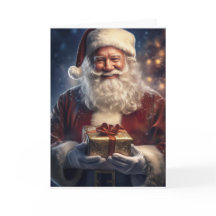 サンタクロース クリスマスカード