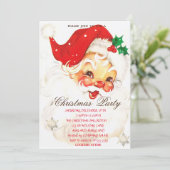 サンタクロース・クリスマスコーポレーテッドパーティー 招待状 (スタンド正面)