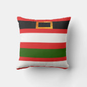 サンタクロース、クリスマスシーズンギフト クッション (裏面)