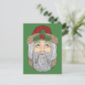 サンタクロース/クリスマス神父 ポストカード (スタンド正面)