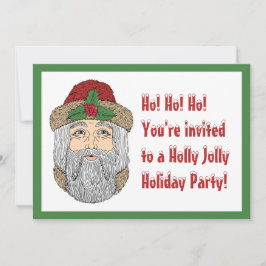 サンタクロース/クリスマス神父 招待状