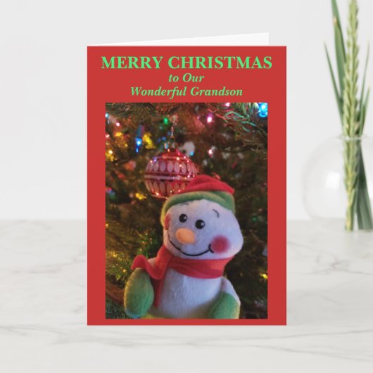 サンタクロース クリスマス お孫さんまたは誰にでも (正面)