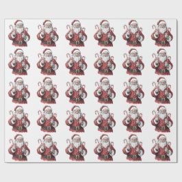 サンタクロース クリスマス イラスト ラッピングペーパー