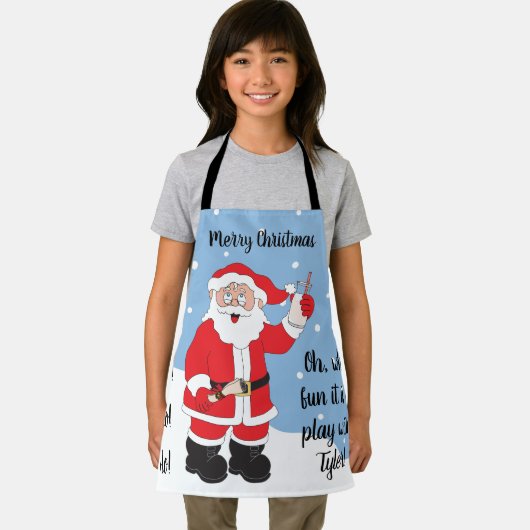 サンタクロース・クリスマス エプロン (インサイチュ)